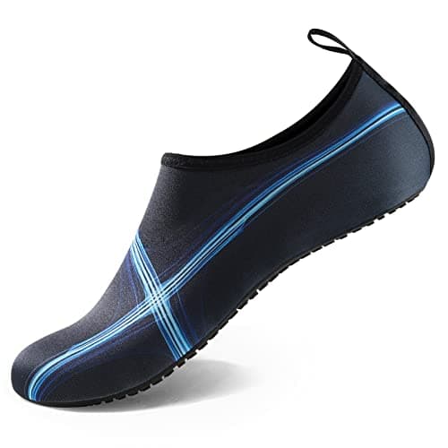 ATHMILE Water Shoes Women Men Barefoot Aqua Socks Quick-Dry for Beach Swim Pool Yoga Camping Cruise Surf Sport