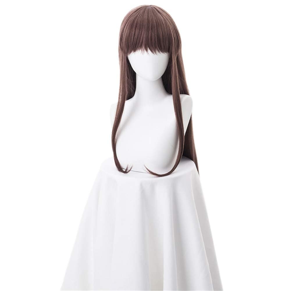 Xingwang Queen Anime Cosplay Wig 85cm Long Pink Brown Wig Women Girls Party Wigs