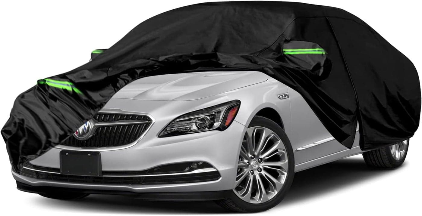 sportuli Waterproof Car Cover for 2004-2024 Buick Lacrosse - 6 Layers All Weather Protection