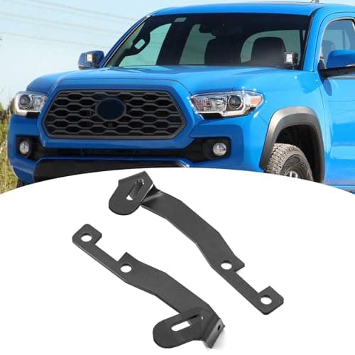 WeiSen Hood Ditch Mounting Brackets LED Work Light Low Profile Mounts Compatible with Toyota Tacoma 20162023