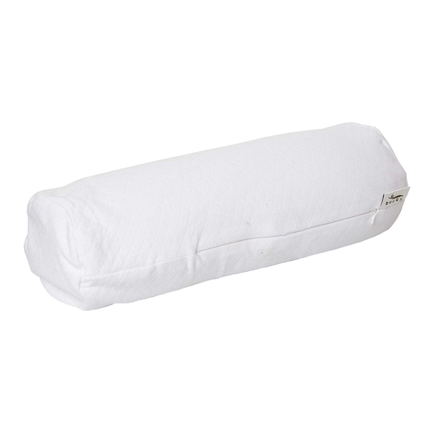 Bucky Millet Filled Bed Pillow and Pillow Cover Bolster Pillow 15x55 White