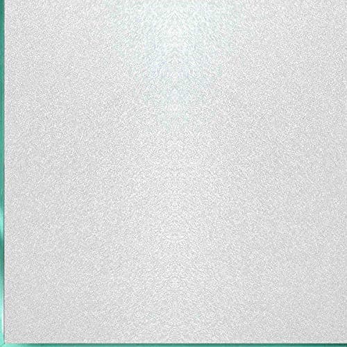 Elton Window Privacy Film, Frosted Glass Self Adhesive Window Sticker, Opaque Sun Blocking Removable Vinyl for Home Shower Bathroom, Frosted(16 x 96 Inch)