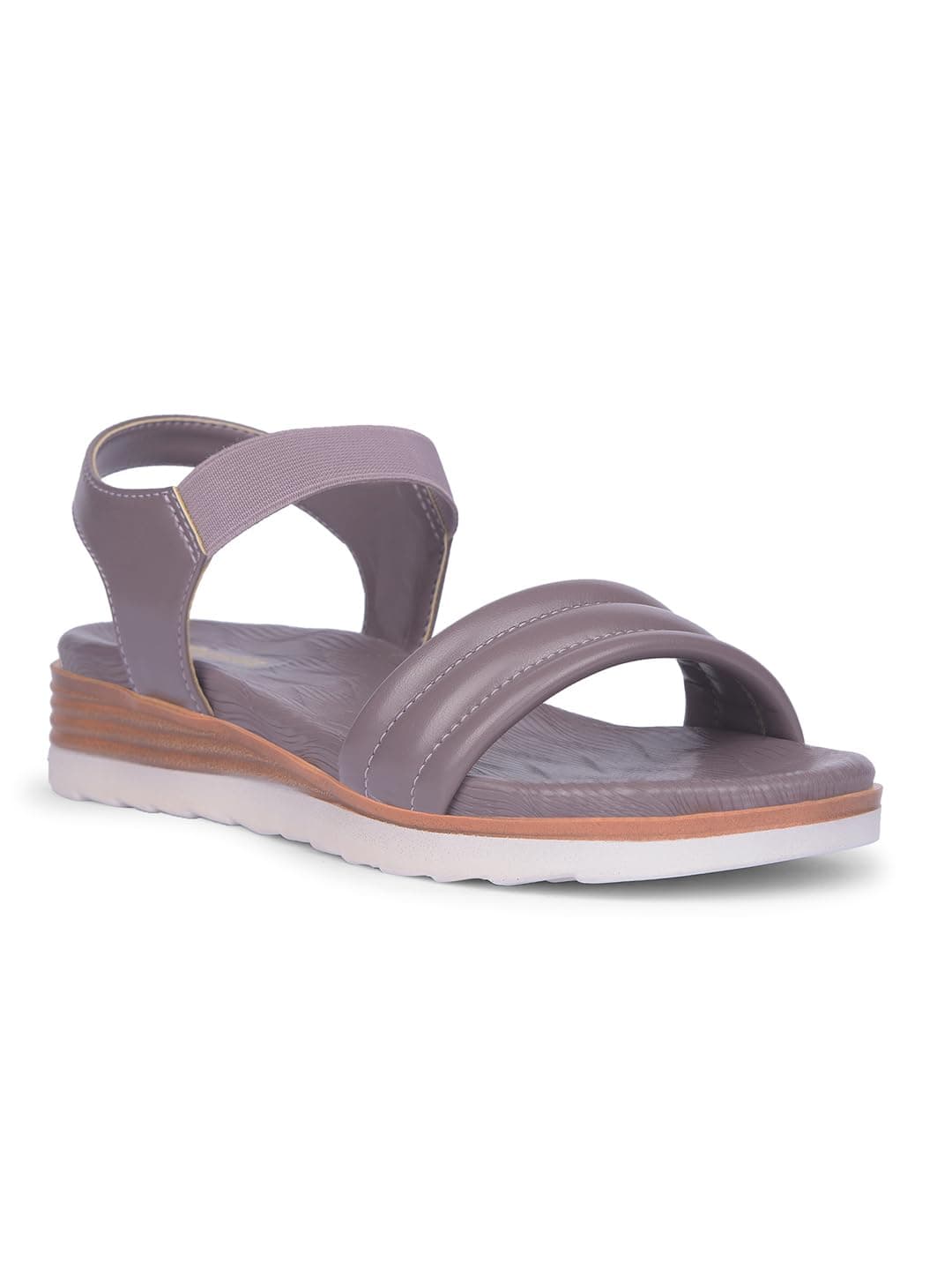 Bata 5612 Edith Sandal Grey Sandals for Women|Casual outings|Party|Occasion|Festival|Comfortable|Open Toe Size- 5