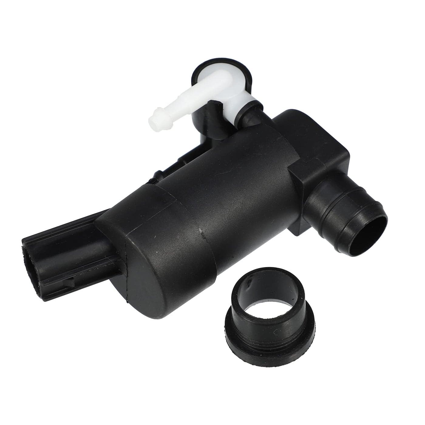 ACROPIX Windshield Washer Motor Pump with Grommet for Volvo S60 20012009 Pack of 1 Black