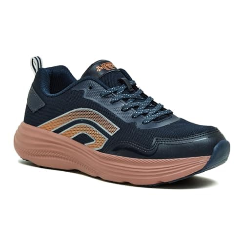 Campus Men's Direct Navy/Sun Baked Running Shoes - 10UK/India 1 Pair