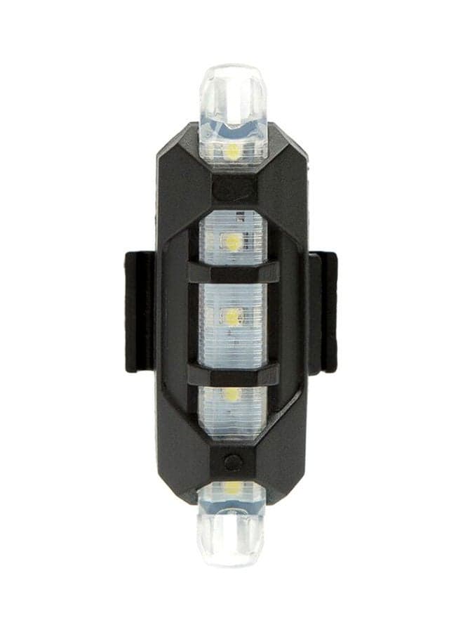 USB Rechargeable Rear Bicycle Light LED Bike Tail Lamp 10x4x9cm