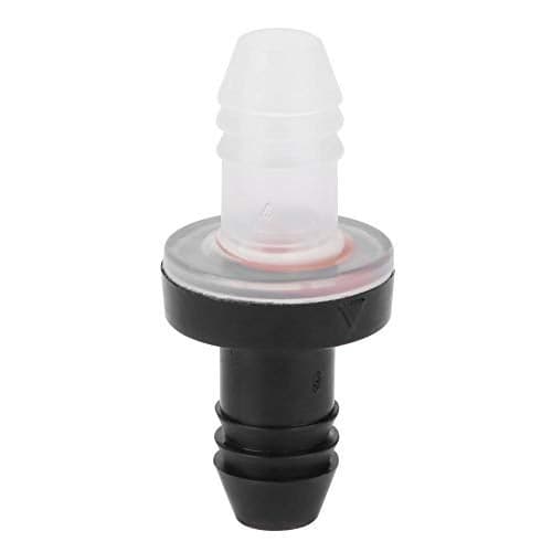 3/8" 10MM Inline Check Valve,Diaphragm One-Way Valve,for All Kinds of Highly Corrosive Chemical Media(PP/Silicone)