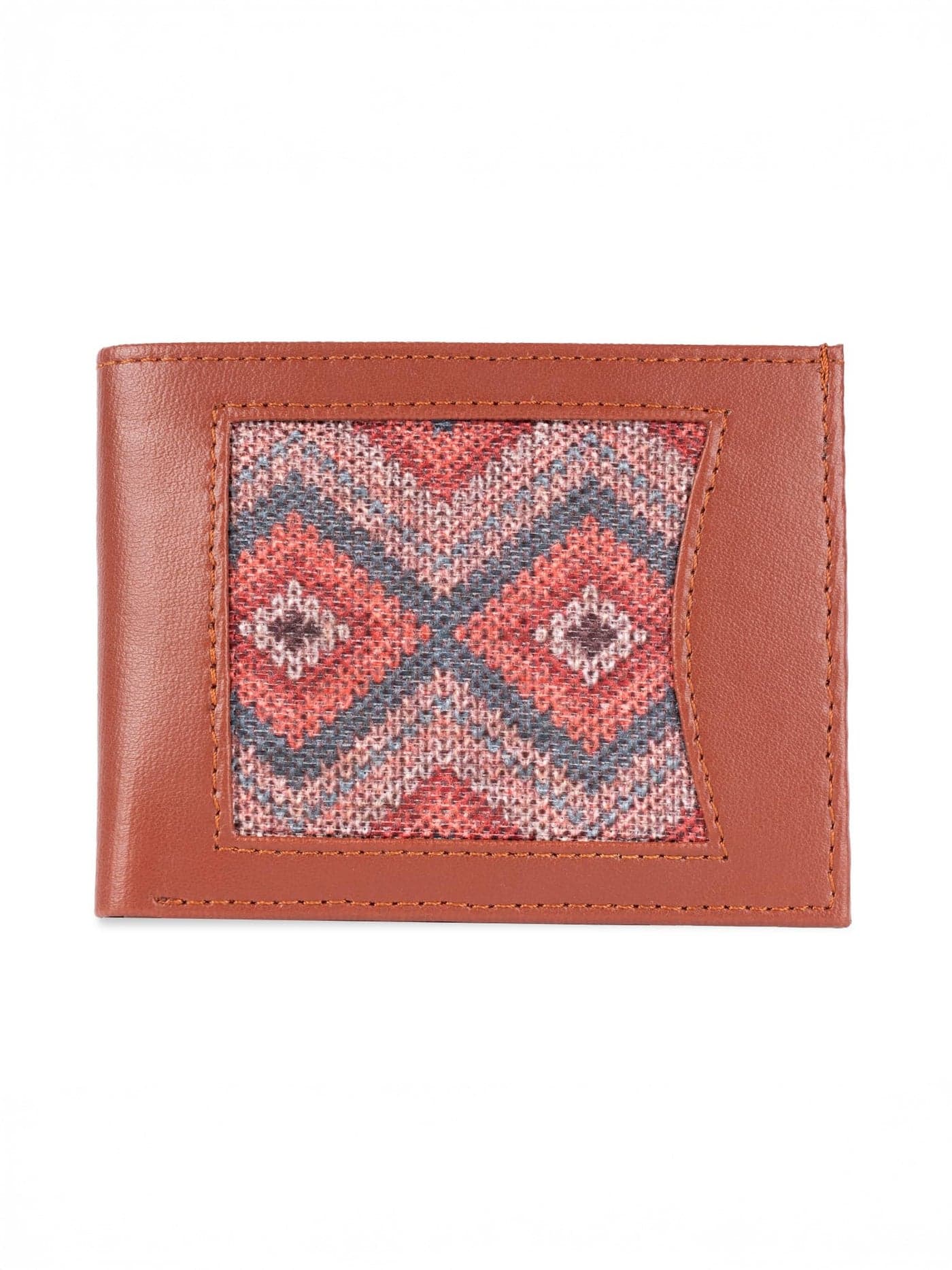ZOUK Classic Pro Men’s Wallet | Quick-Access Back Pocket | Slim Card Holder | Bifold | Purse for Men | Stylish Men’s Wallet | Daily Use | Vegan Leather, Gwalior Weaves