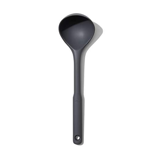 OXO Good Grips Silicone Everyday Ladle 719812689807 Peppercorn One Size