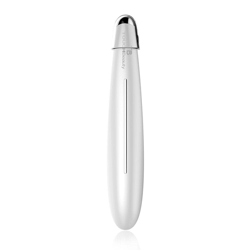 TOUCHBeauty Electric Eye Massager for Dark Circles Puffiness Fine LinesWrinkle Crows Feet and Bags Under Eyes with Sonic Vibration Heating