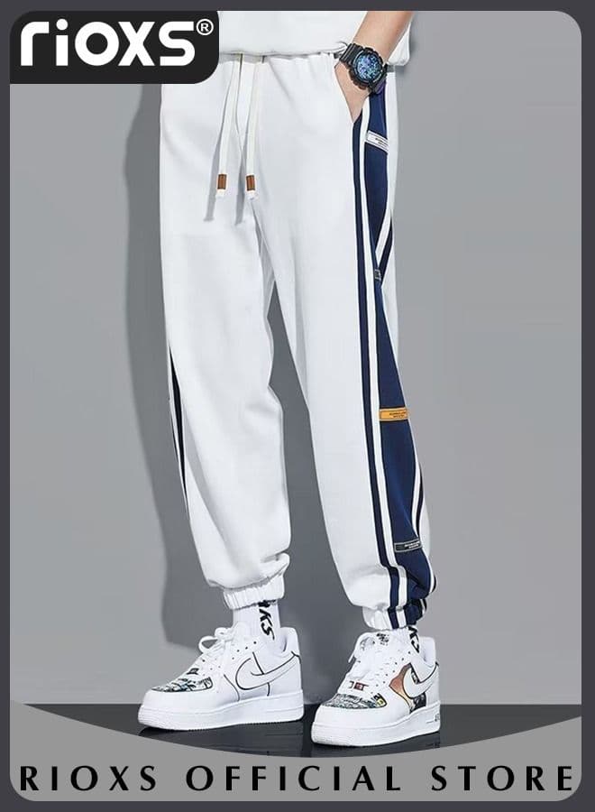 Men's Sports Loose Pant Casual Running Jogging Workout Athletic Workout Trouser With Pockets