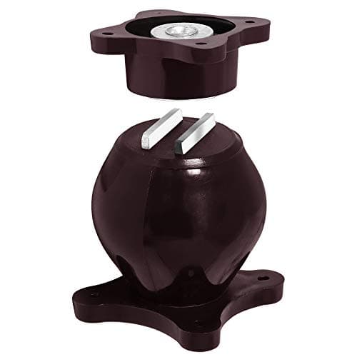 IMPEX Magnetic Door Stopper for Home - ABS Plastic Catcher/Holder for Main, Bedroom and All Other Types (Pack of 4 Pcs)