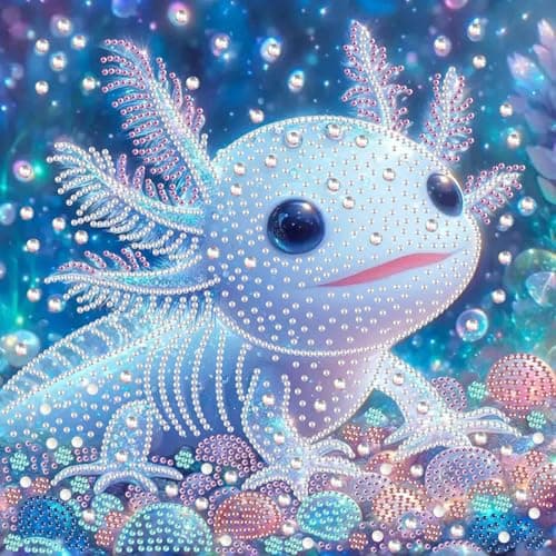 SHICERNHJ 5D Diamond Painting Kits for AdultsDIY Cute Animals Special Shape Diamond Art Kits for BeginnersPainting Kit Diamond Dots and Crafts for Adults Home Wall Decor 12 X 12 Inch