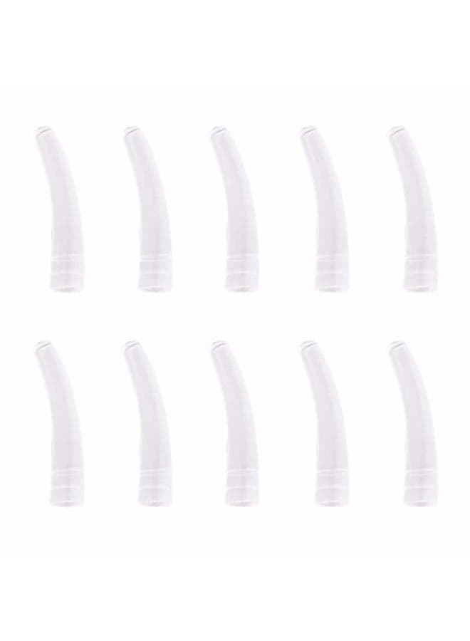 100 Pcs Clear Tweezer Point Protectors Cap Tweezer Tip Protective Covers Stopper