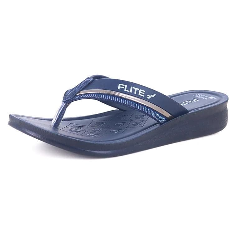 FLITE PUL-204 Women's PU Slippers | Outdoor Comfortable Flip-Flops for Women & Girls | Anti-Slip Durable Thong Sandals for Ladiers (Pink, UK Footwear Size System, Adult, Women, Numeric, Medium, 6)