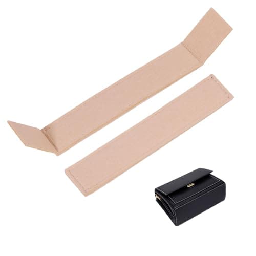CHGCRAFT Bag Base Shaper Purse Base Shaper Rectangle Felt Bag Base Shaper WOC Base Shaper for Wallet on Chain Bag Shaper Felt Bag Shaper Saver Handbag Shaper, Navajo White