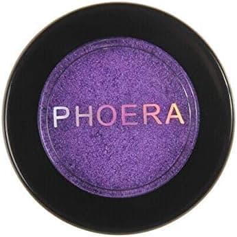 AQUAPURITY PHOERA Cream to Powder Waterproof Glitter Metallic Eyeshadow Palette Long Lasting Shimmer High Pigment Sparkly Eye Shadow Cosmetic Makeup 128 DAVILA