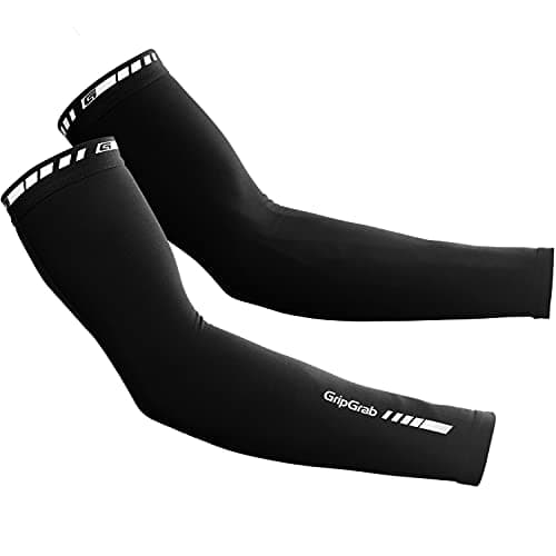 GripGrab Light Spring Fall Thermal Arm Warmers Cycling Lightweight Thin Warm Bicycle Arm Bike Sleeves Biking Arm Warmer