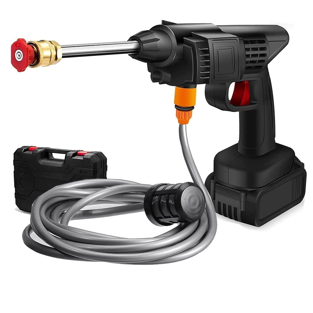 BESTOTTAM Pressure Washer with 48v Rechargeable Battery Cordless High Pressure Washer Gun Multi Cleaning Works Like Car Bike Washing Gardening Home Cleaning Works