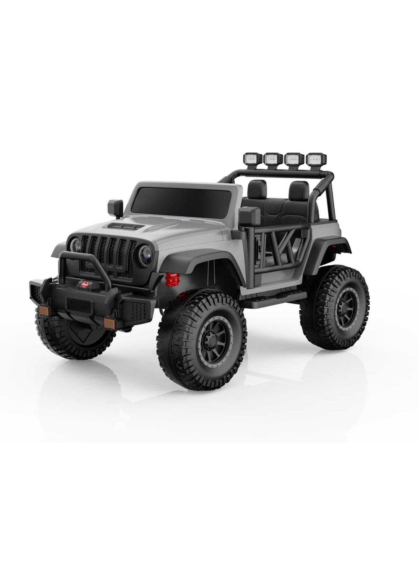 Wrangler 24V Ride-On Car – 2-Seater | 4X4 | 4 x 200W Motors | Lifted Suspension | Rubber Wheels | Parental Remote | Baby Cars