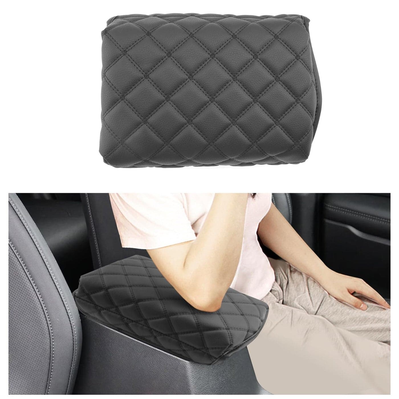 SXCY for 2024 2025 Kia Seltos Armrest Cover for Kia Seltos 2025 Accessories 20212024 2025 Seltos Center Console Cover Pad 2024 2025 Seltos Middle Console Cover Thick Soft Pad