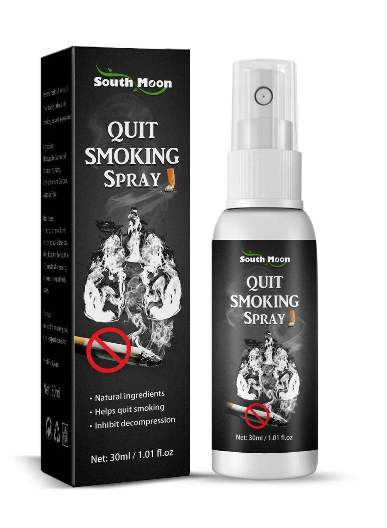 South Moon Smoking Smoking Spray Portable Smoking Smoking Control Smoking Sugar Nicotine Method Assisted Smoking Smoking Spray