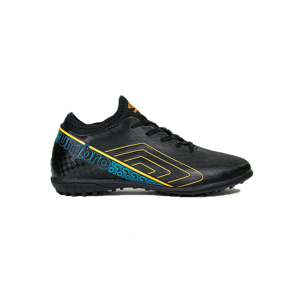Umbro Spirito Youth Turf Soccer Shoes BlackOrangeBlue us_Footwear_Size_System Big_Kid Men Numeric Medium Numeric_4
