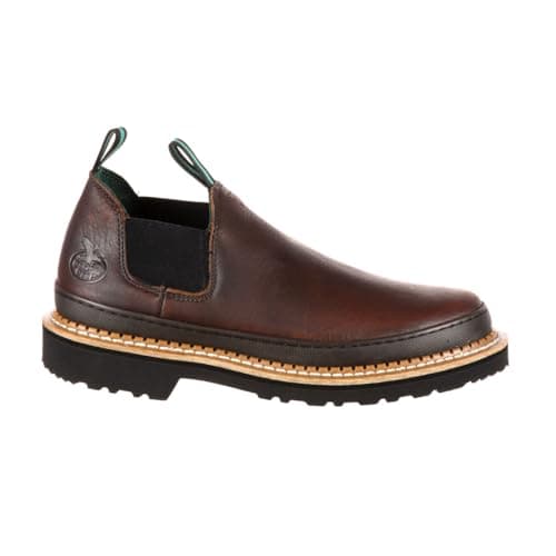 Georgia Giant Romeo Steel Toe Work Shoe, Soggy Brown, Size 12(M)