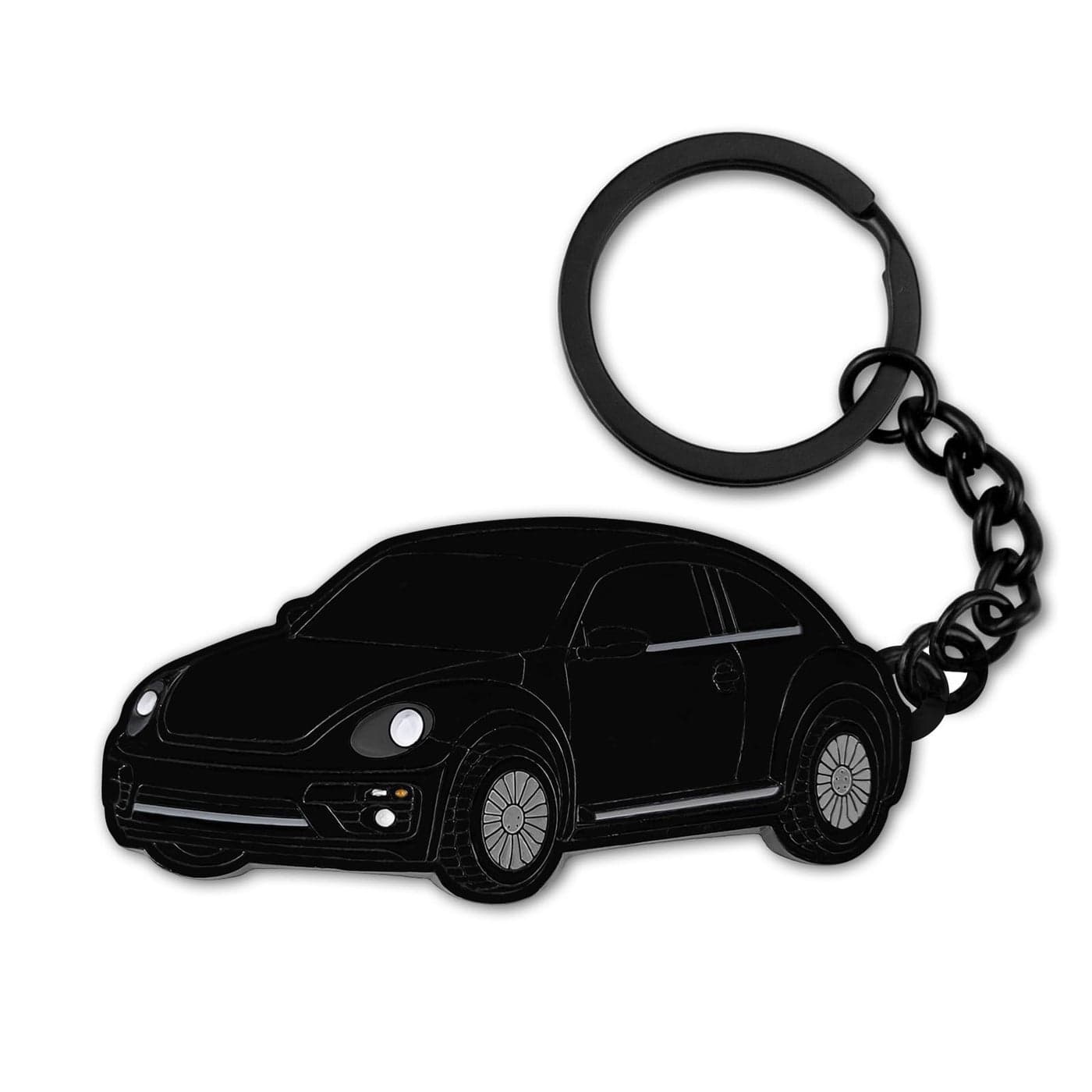 glahorse For Volkswagen New Beetle KeychainFor Volkswagen New Beetle Accessories 20052022Metal Keychain Black
