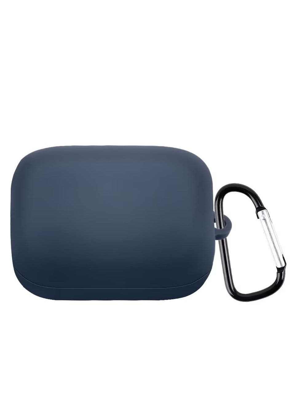 Silicone Case Compatible with Xiaomi Buds 3T PRO Headphone Protective Case for Wireless Headphones with Carabiner Anti-Drop Headset Case (Blue)