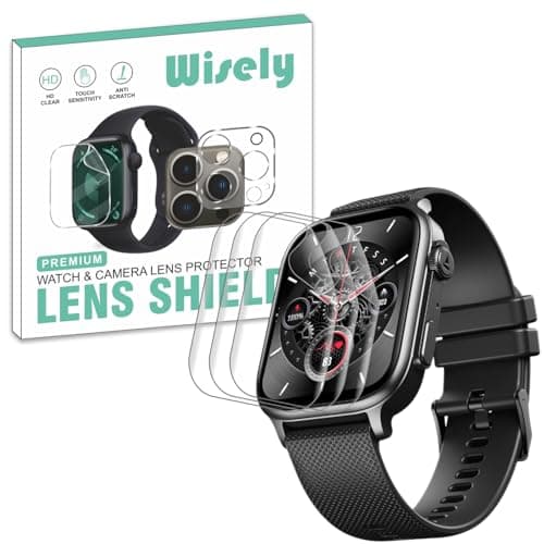 Wisely |Pack of 3pc| Screen Guard Protector For Boat Storm Infinity Max 2.01" Anti Shock, Anti-Scratch, HD Clear, Full Cover