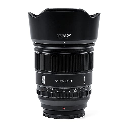 VILTROX PRO 27mm F1.2 XF Fuji for Fujifilm x Mount, 27mm f/1.2 X Lens for Fujifilm XH2S XH2 XT5 XT4 XT3 XS20 XT30 II XT200
