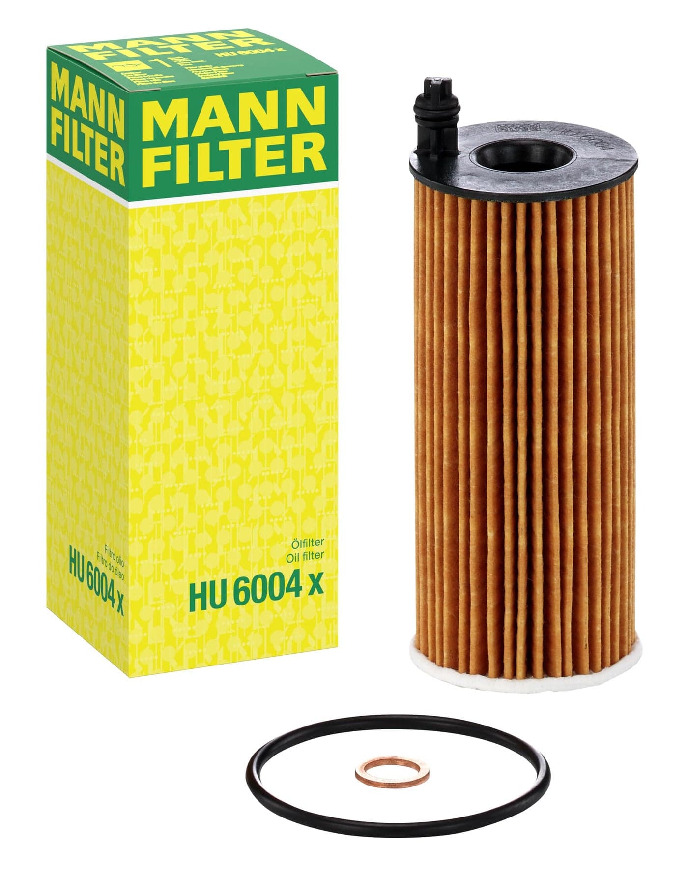 Mann Filter HU 6004 X Oil Filter - Cartridge