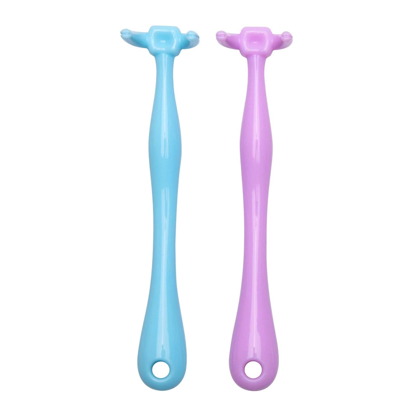 YaPoola Design NOWaste Dental Floss Handle for Adults and Kids Teeth Cleaning Reusable Flosser 2 Counts