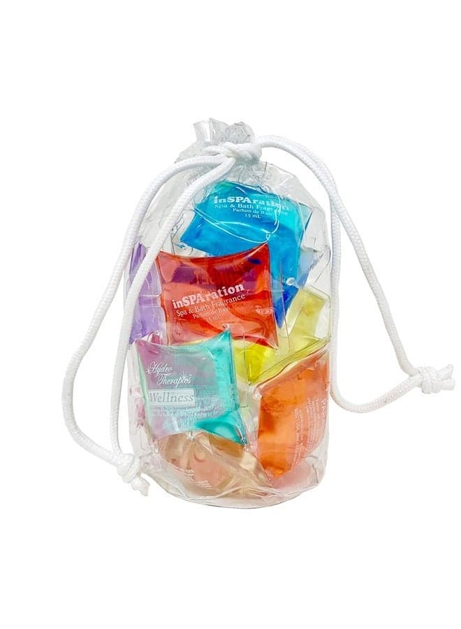 inSPAration Spa and Bath Aromatherapy Model# 151 Sample Gift Pack Bag, 1/2-Ounce