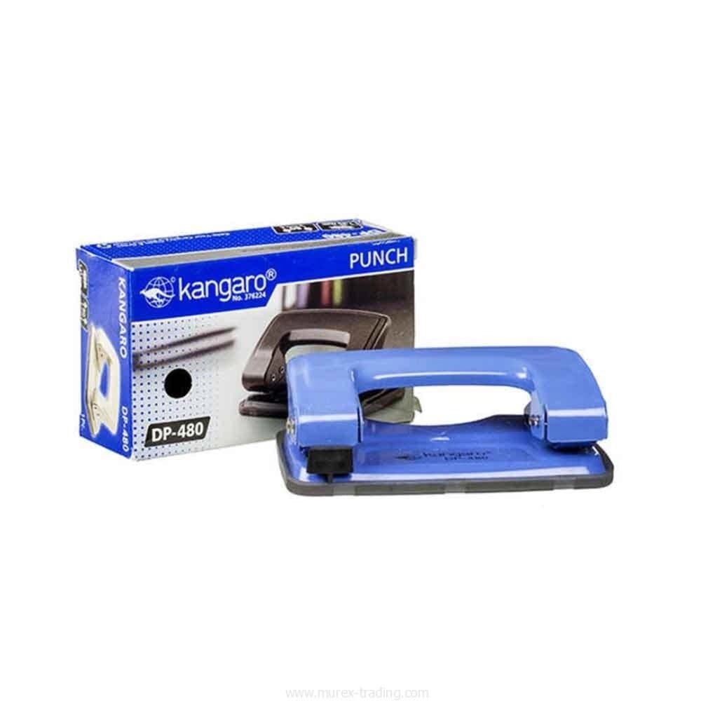 Kangaroo DP-480 Paper Hole Puncher Medium- Blue