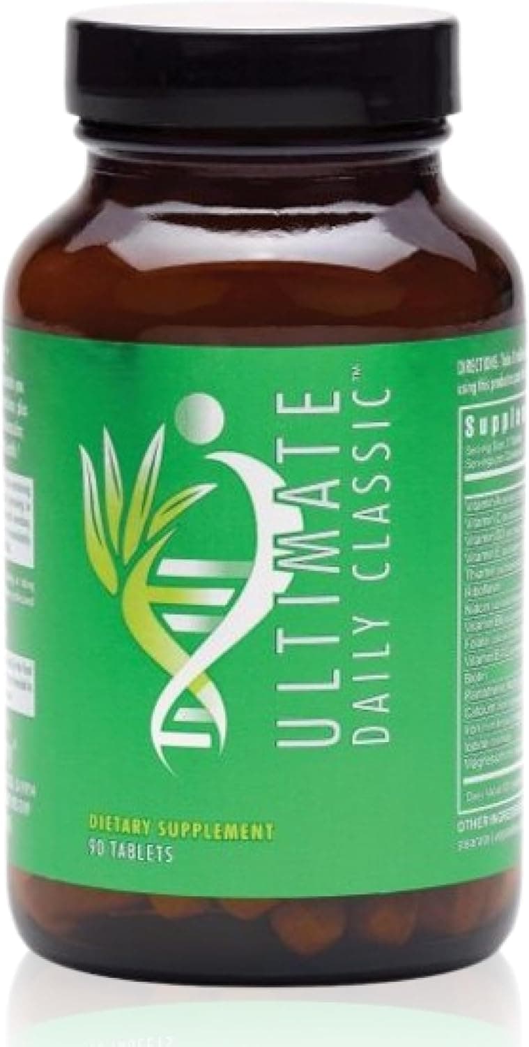 Youngevity Ultimate Daily Classic Multivitamin with Essential Vitamins Minerals Amino Acids and AntioxidantRich Botanicals Supports Cardiovascular Brain Bone and Joint Health 90 Tablets