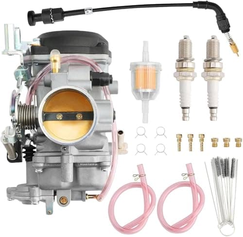 CV40 Carburetor Compatible with 19882006 Harley Davidson Sportster 883 1200 XL883 XL120019882016 Dyna FXR19882017 Softail19882016 Touring1998Up Sportster Electra Glide Fatboy More Carb