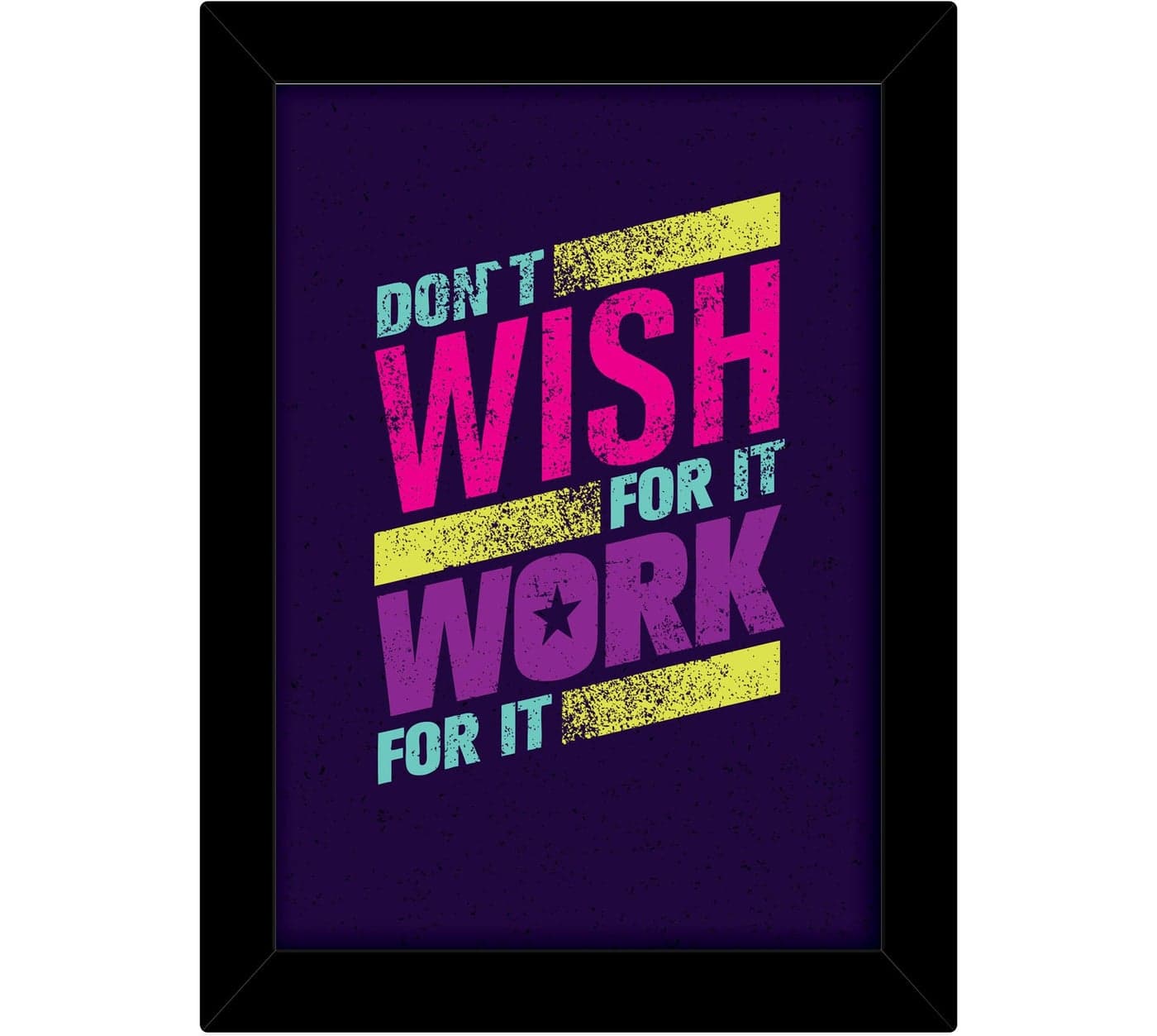 TIED RIBBONS Inspirational Posters with Frames Motivational Quotes Wall Frames for Kids Boys Girls Home Office Living Room Bedroom Study Room Classroom Student Gift Items