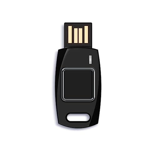 Passkey Windows Hello FIDO2 U2F Fingerprint Security Key USBA Type TrustKey B210H