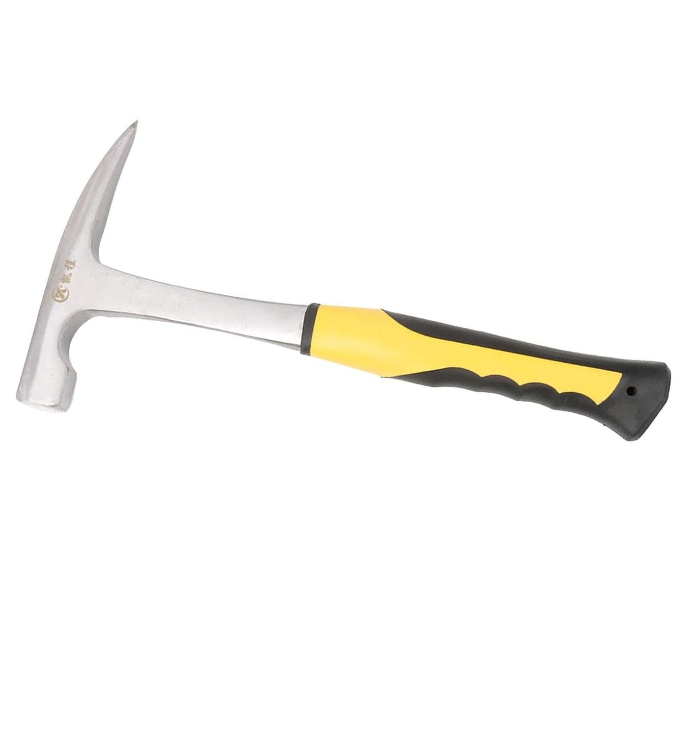 Geological Hammer with Shock Absorbing Handle, 31 Oz Big Pointed Tip Hammer with PU for Geological Exploration(point head)