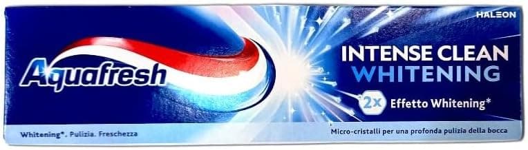 AQUAFRESH Dentifricio INTENSE Clean WHITENING 75 Ml Products for teeth and face