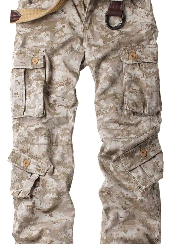 AKARMY Men's Desert Camo Cargo Pants