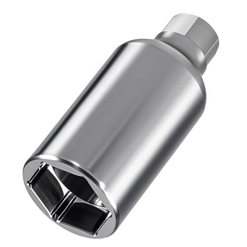EVRBUL IPR Valve Injector Pressure Regulator Valve Install Removal Socket Tool Compatible with Ford E350 Excursion F250 F350 73L Powerstroke Diesel 1 1829MM Deep Socket 38 Drive