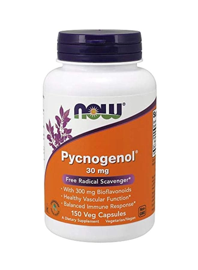Pycnogenol Dietary Supplement 30 mg - 150 Veg Capsules