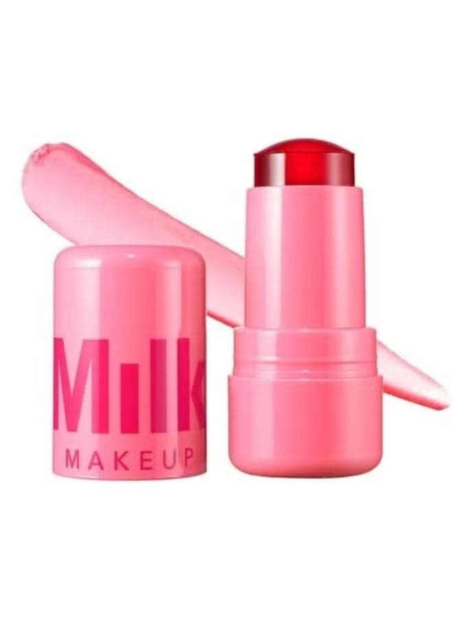 MILK MAKEUP Cooling Water Jelly Tint Lip + Cheek Blush Stain (Chill - Red) .17 oz / 5 g