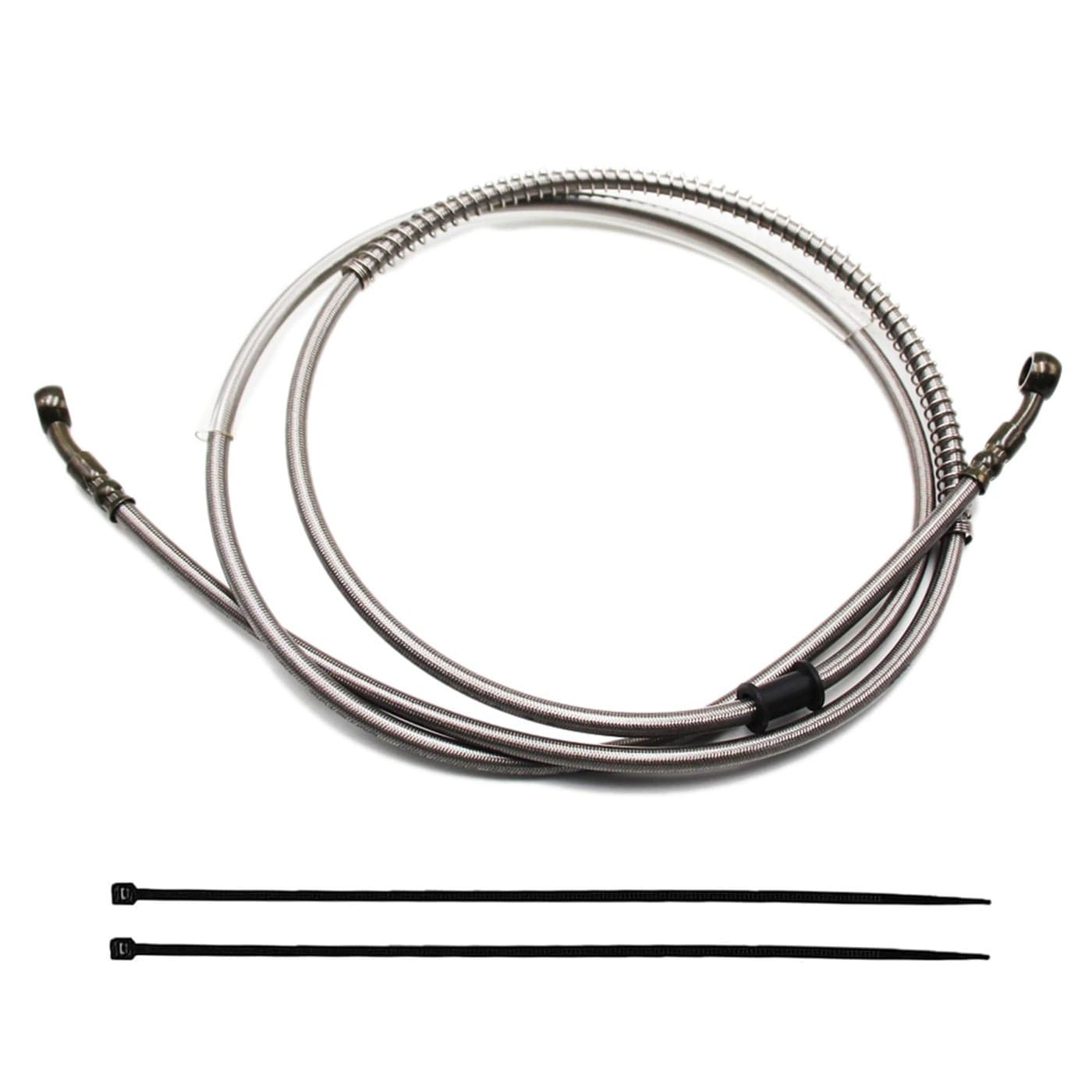PRO BAT 86 Braided Hydraulic Brake Hose Line Pipeline For Chinese GY6 Scooter ATV Dirt Bike Go Kart 10mm Banjo Ends