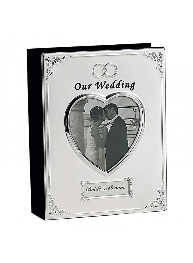 SILVER PLATED WEDDING ALBUM - Photo Album