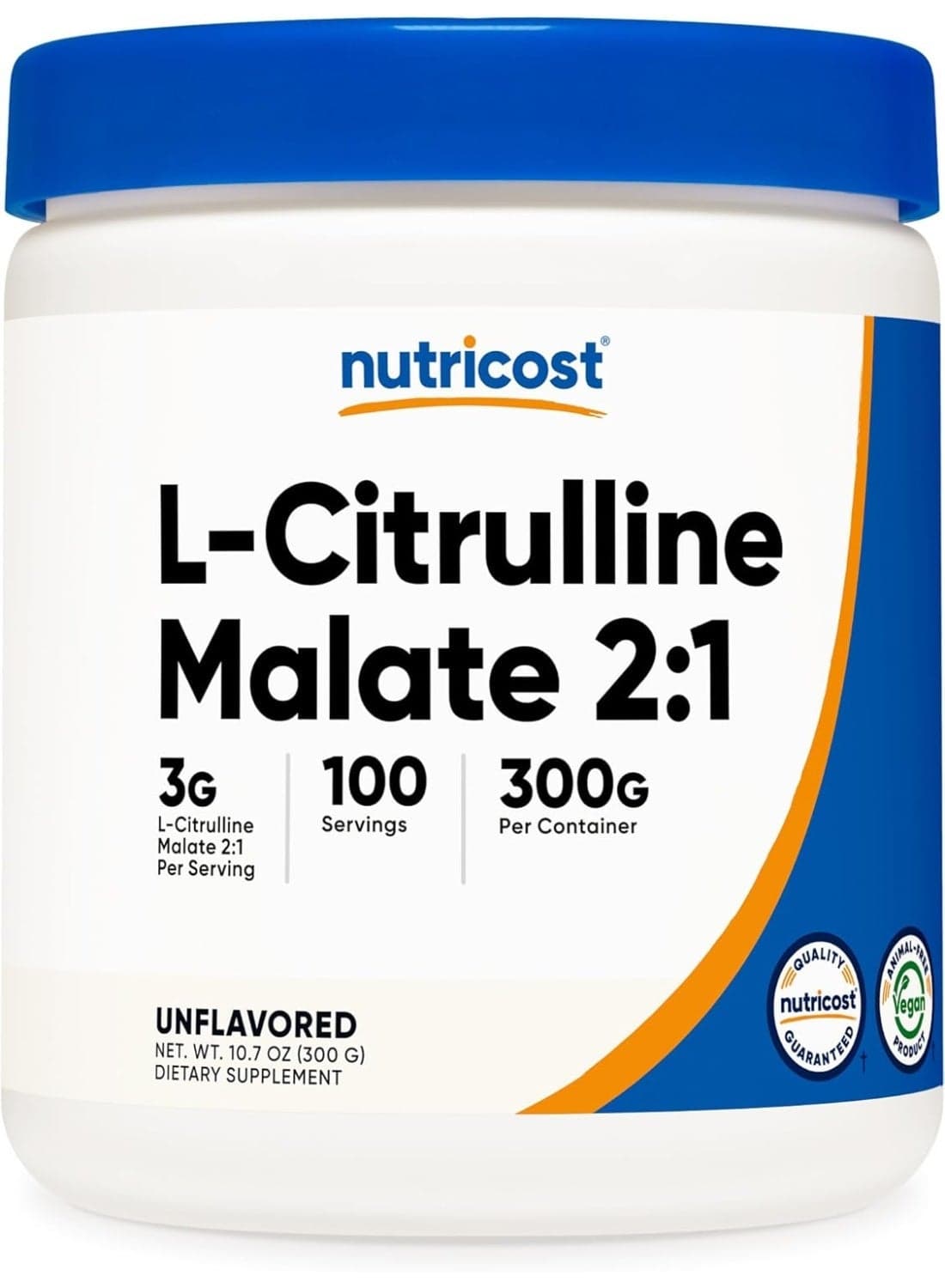 L-Citrulline Malate (2:1) Powder (300 Grams)