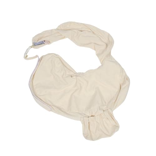 My Brest Friend Super Deluxe Nursing Pillow Cover - Slipcovers for Baby - Adjustable Fit, Easy Care, Durable - Nursing Pillow Not Included 100% Organic Cotton Oat